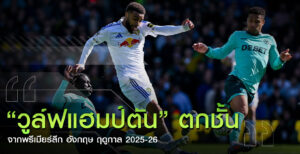 วูล์ฟแฮมป์ตันตกชั้น