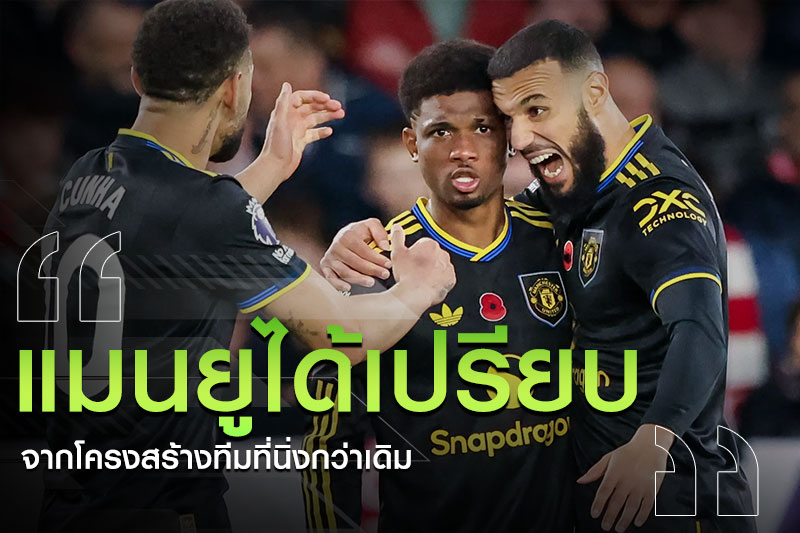 โครงสร้างทีมแมนยู