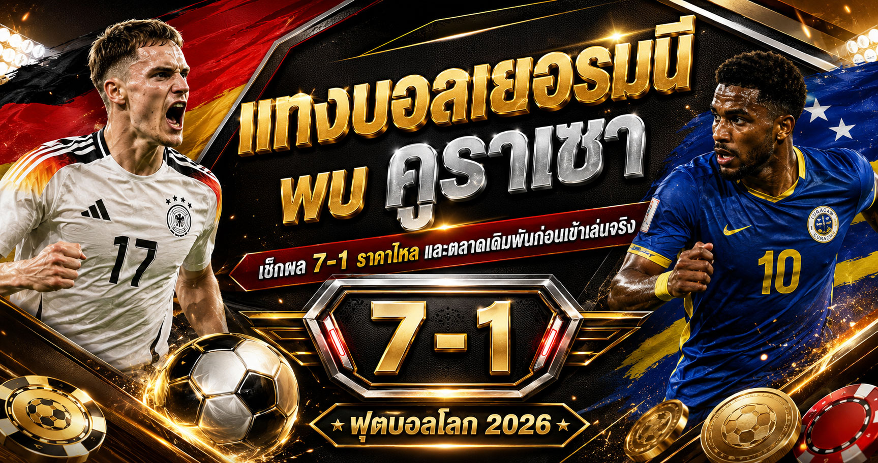แทงบอลเยอรมนีพบคูราเซา