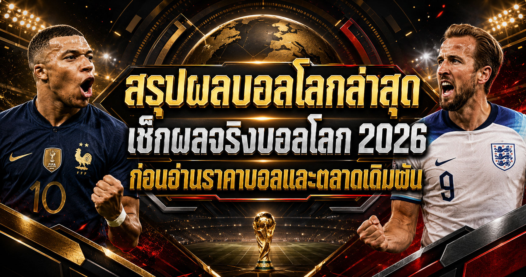 สรุปผลบอลโลกล่าสุด