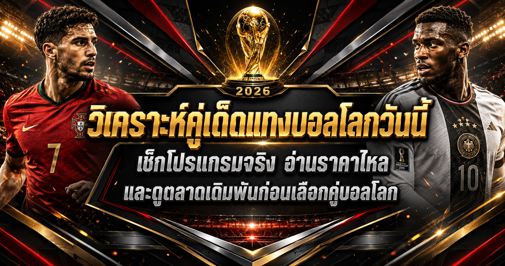 วิเคราะห์คู่เด็ดแทงบอลโลกวันนี้