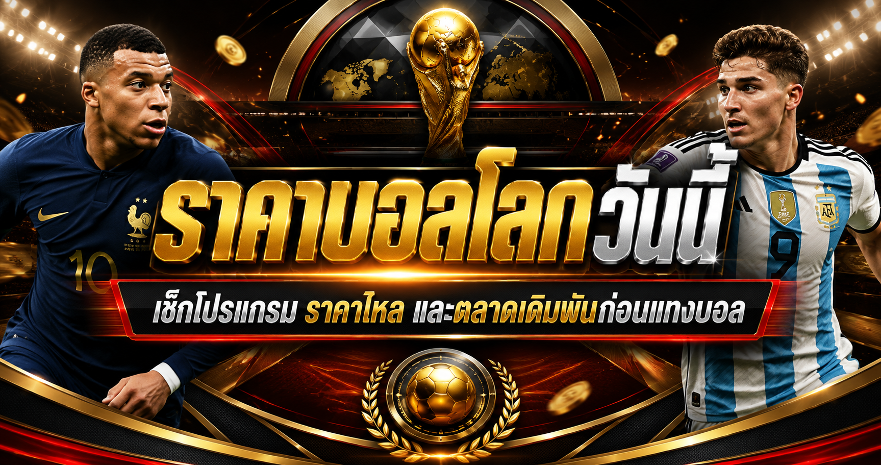 ราคาบอลโลกวันนี้ก่อนแทงบอล