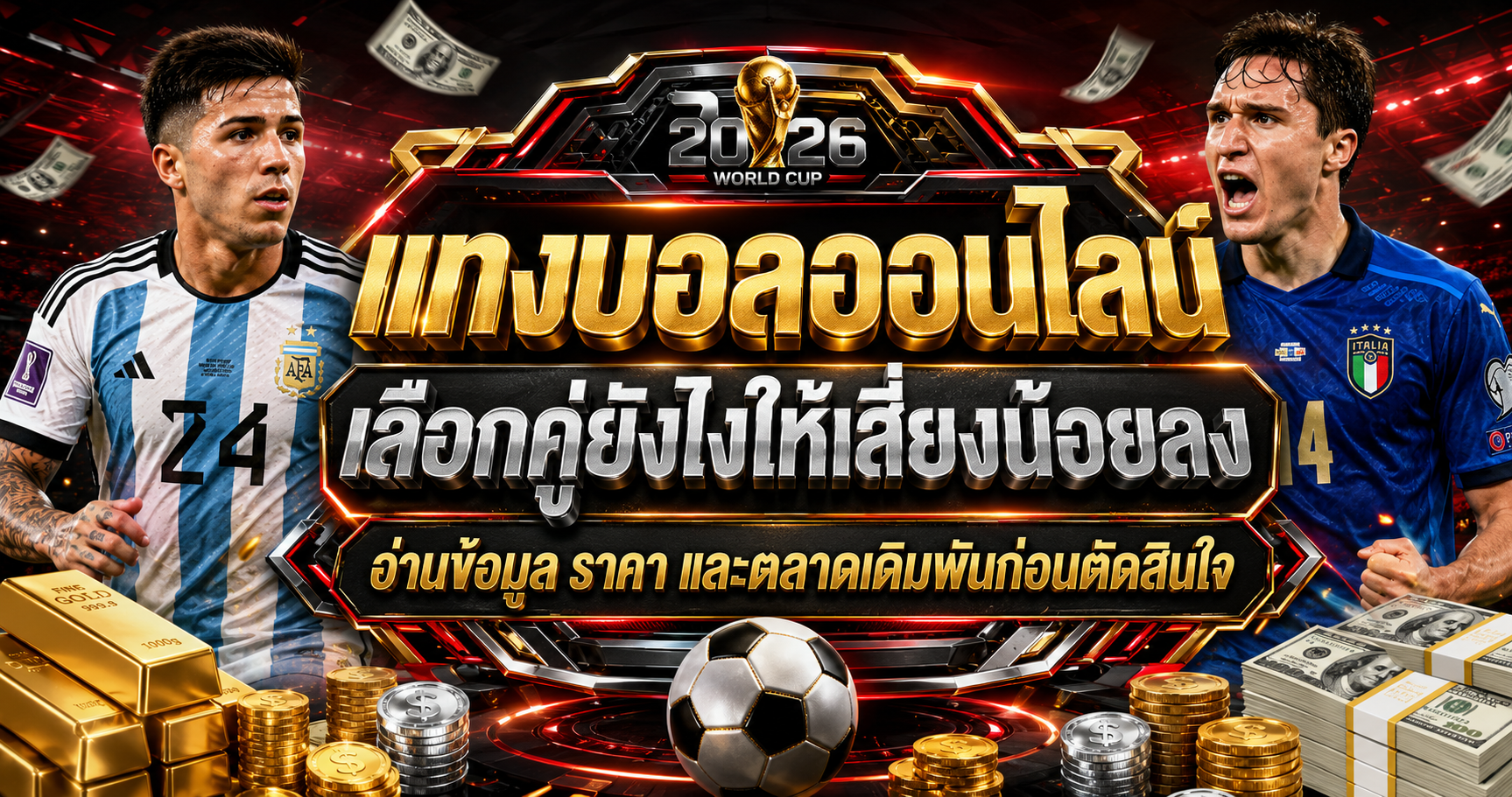 แทงบอลออนไลน์ เลือกคู่ยังไงให้เสี่ยงน้อยลง