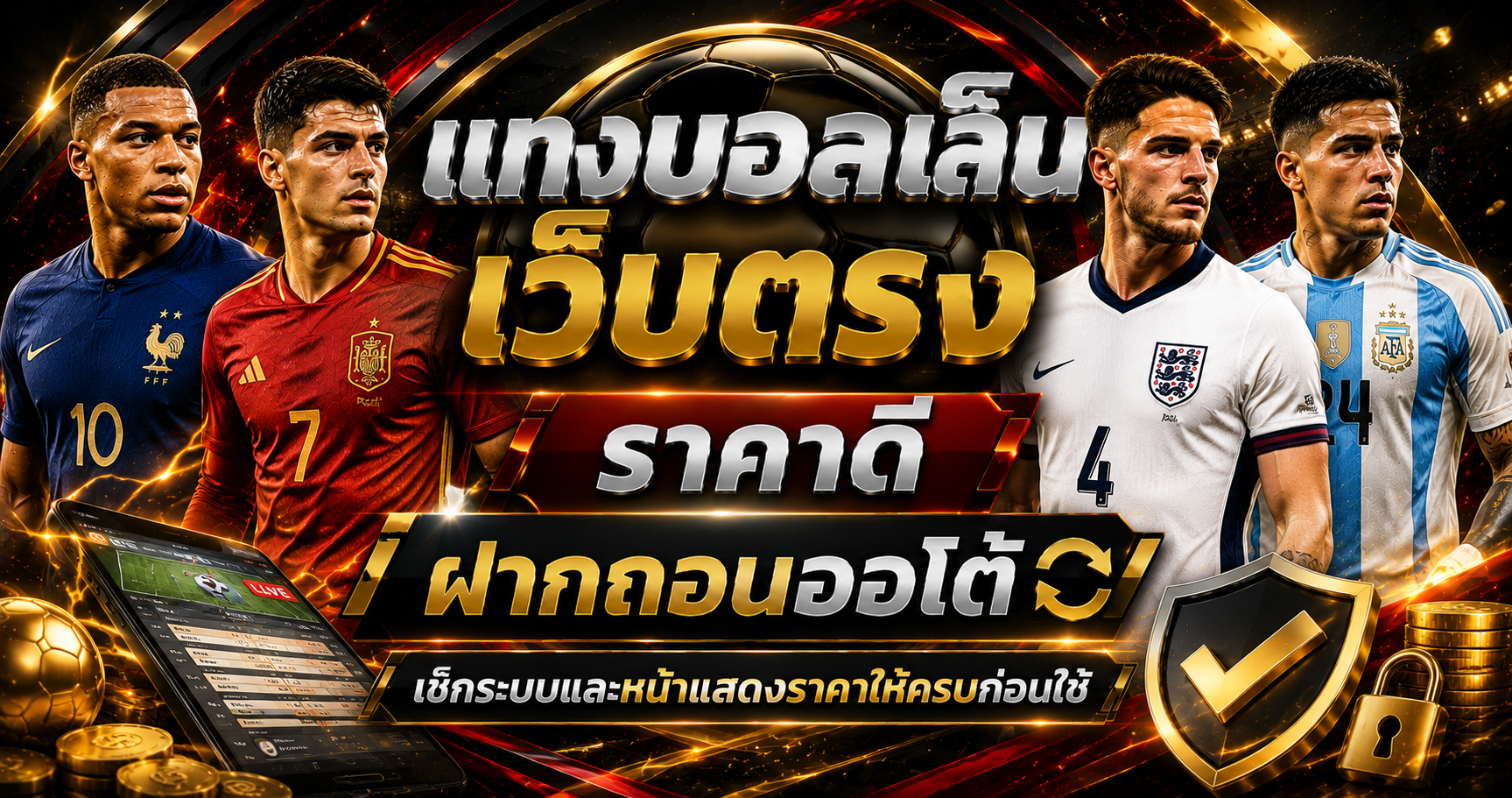 เว็บตรง ราคาดี ฝากถอนออโต้