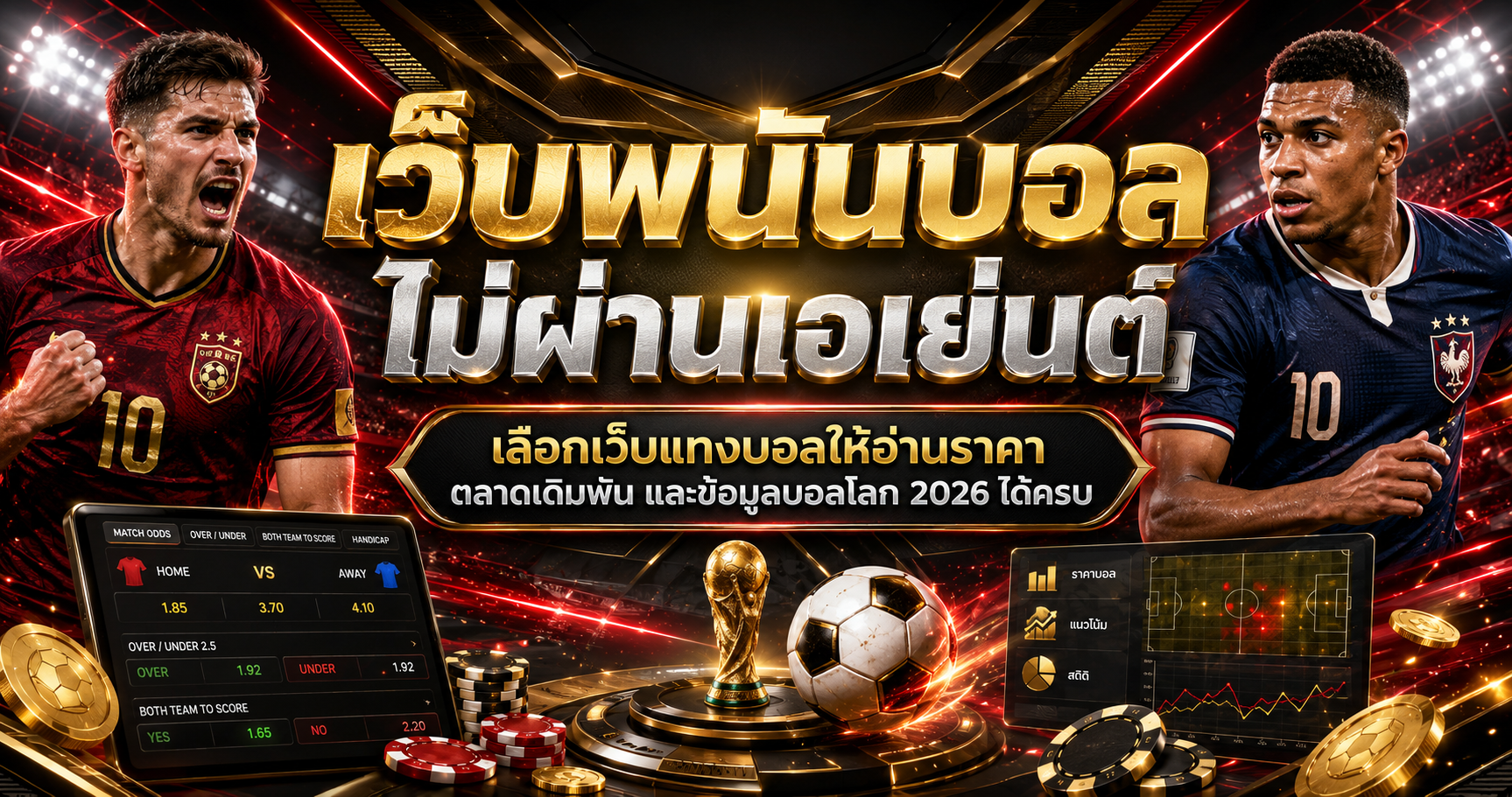 เว็บพนันบอลไม่ผ่านเอเย่นต์