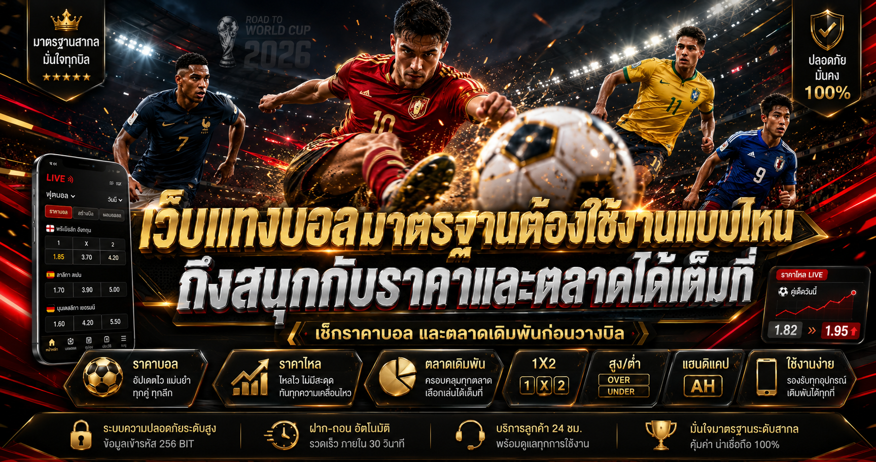 เส้นทางใช้งานเว็บแทงบอลมาตรฐาน