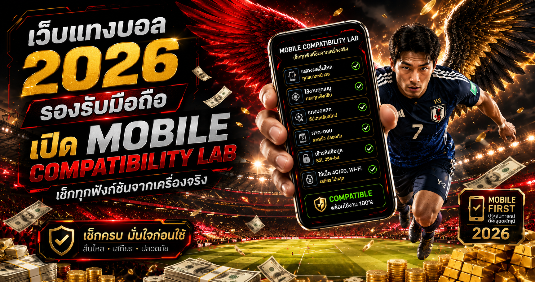 เว็บพนันบอล2026รองรับมือถือ