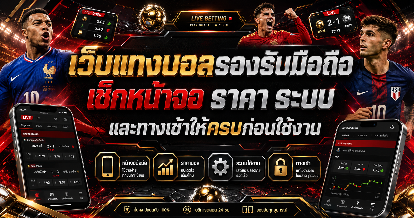 ตรวจเว็บแทงบอลบนมือถือ