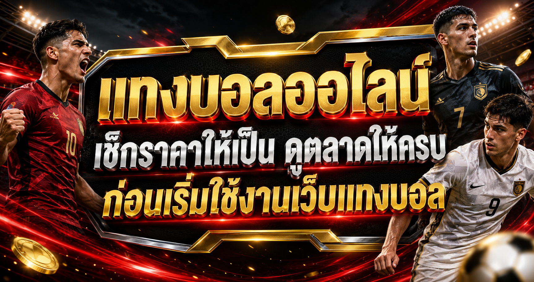 เช็กราคาบอลก่อนแทงบอลออนไลน์