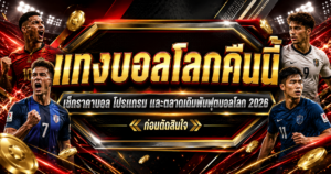 แทงบอลโลกคืนนี้